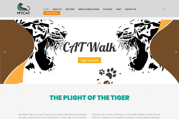 Philanthropy Child theme site design template sample