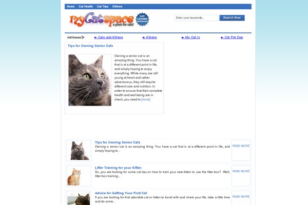 mycatspace.com site used Okesense