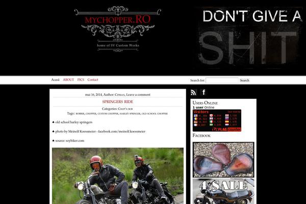 mychopper.ro site used Typo-o-graphy