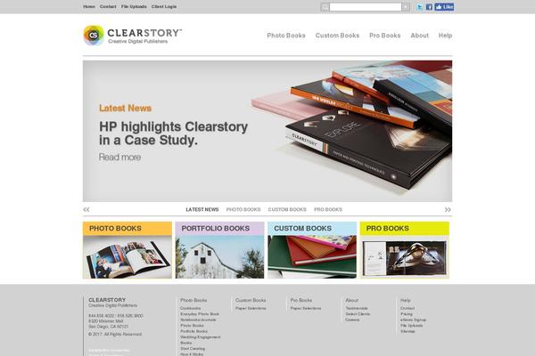 myclearstory.com site used Cls