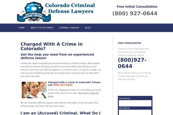 mycoloradodefenselawyer.com site used Colorado-defense-lawyer