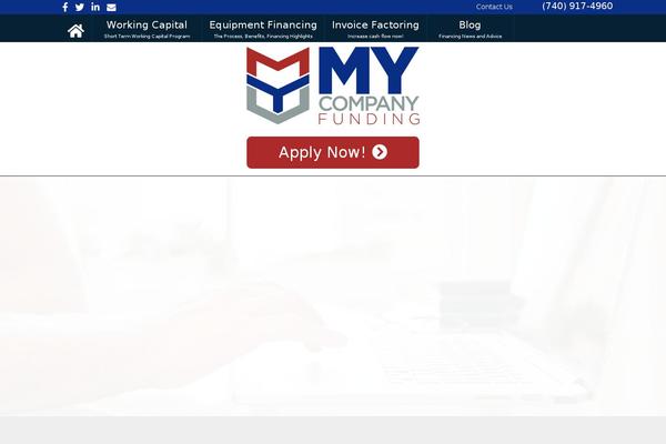 mycompanyfunding.com site used Revlocal-smallbusiness-master