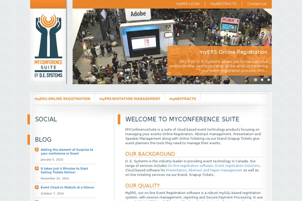 myconferencesuite.com site used Myconference_suite