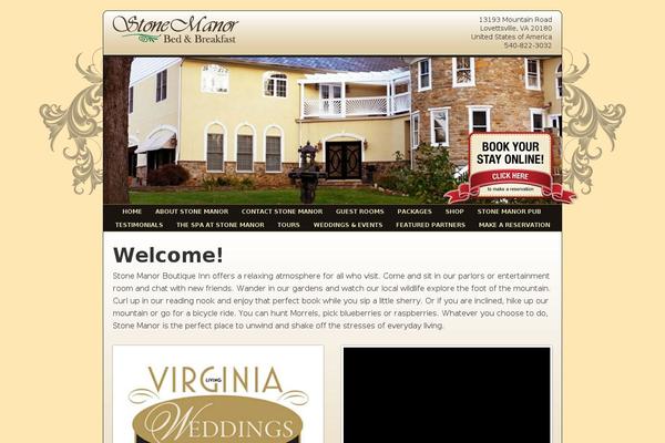 mycountryretreat.com site used Stone-manor