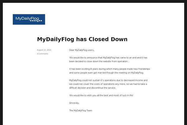 Twenty Sixteen theme site design template sample