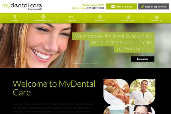 mydentalcare.net.au site used Hybridweb