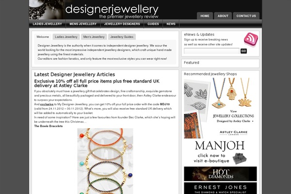 Magazine_10 theme site design template sample