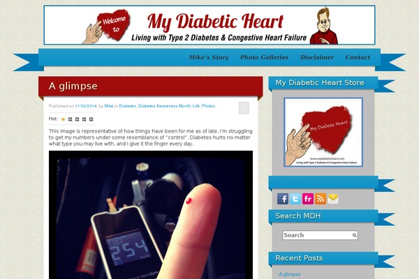 mydiabeticheart.com site used Iribbonpro