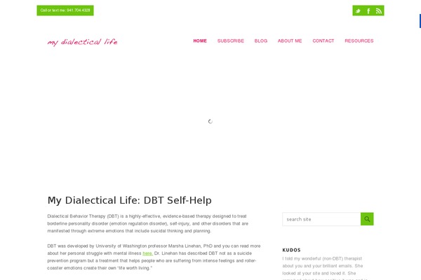 mydialecticallife.com site used Coherence