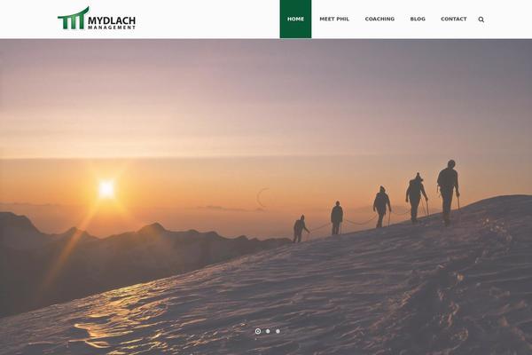 Jupiter theme site design template sample