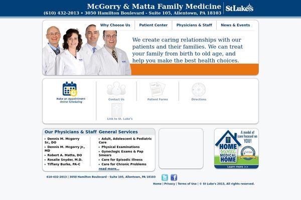mydoctormcgorry.com site used Slpg