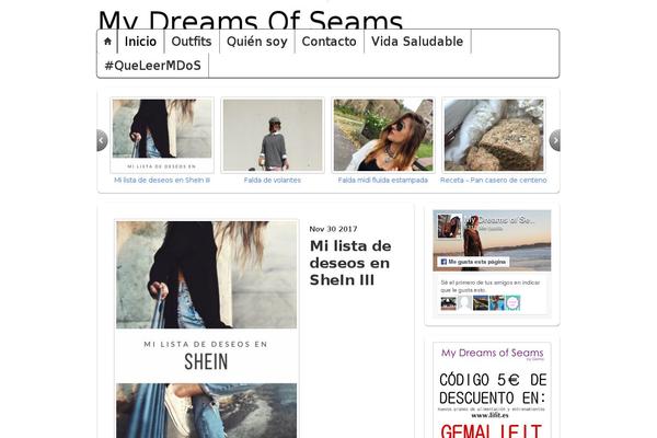 mydreamsofseams.com site used iTheme2
