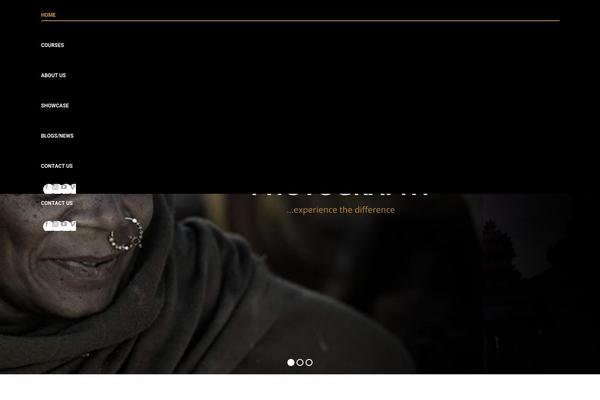 The7 Child theme site design template sample