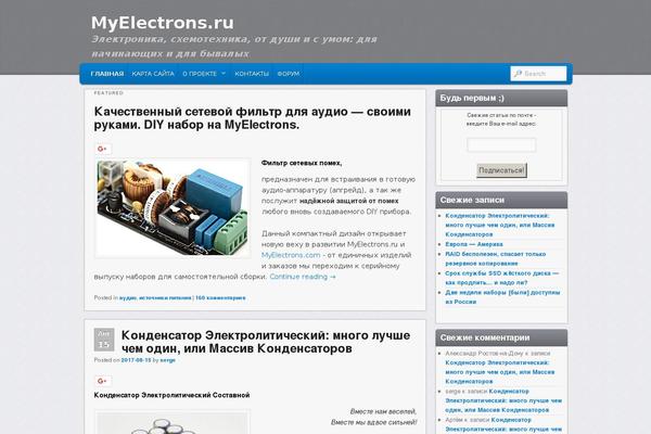 myelectrons.ru site used Wpex-mesa