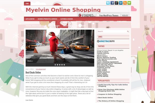 myelvin.eu site used Shoppingtime