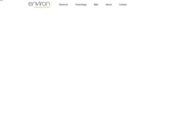 myenviron.co.uk site used Environ