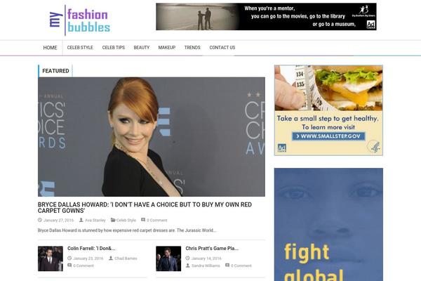 myfashionbubbles.com site used Material_mag