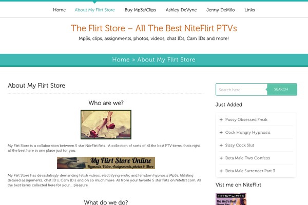 Total theme site design template sample
