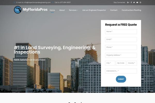 myfloridapros.com site used Brixel-child