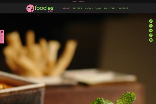 myfoodies.com site used Myfoodies-child