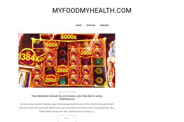 myfoodmyhealth.com site used Moina-wp