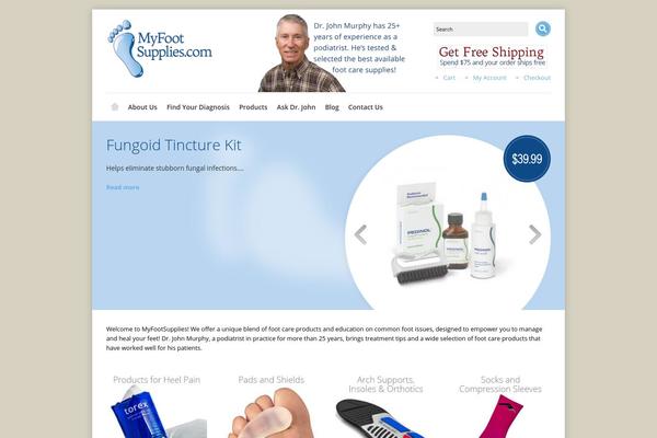 myfootsupplies.com site used Myfoot_2013