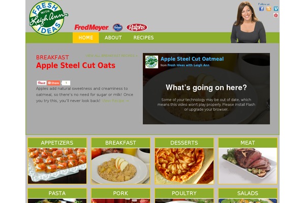 myfreshideas.com site used Leeann