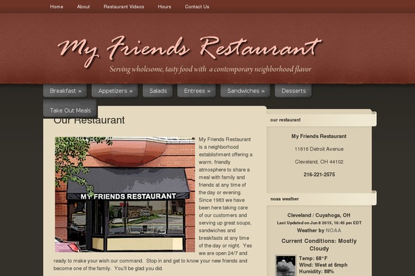 myfriendsrestaurant.com site used My-friends-rest