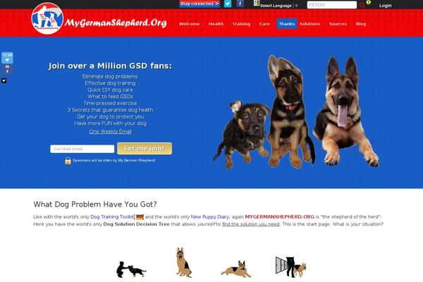 Gsd theme site design template sample