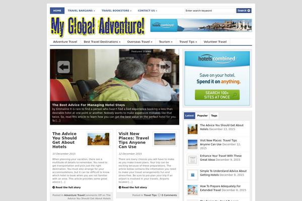 myglobaladventure.com site used Gazette