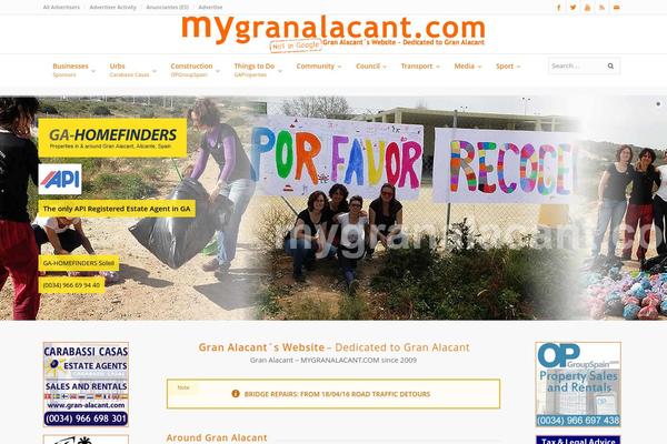 mygranalacant.com site used Mygranalacant-child