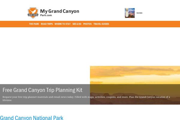 mygrandcanyonpark.com site used Nationalparks-child