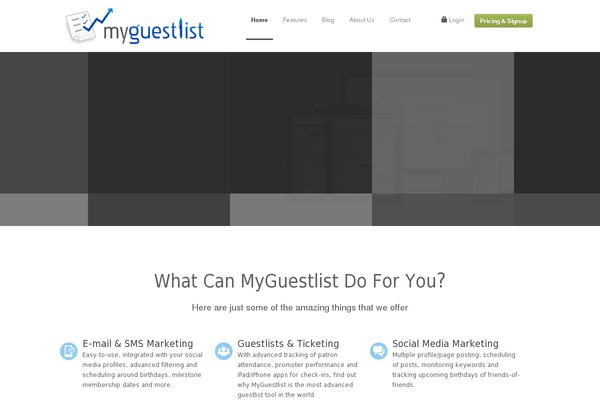 myguestlist.com.au site used Mglv3