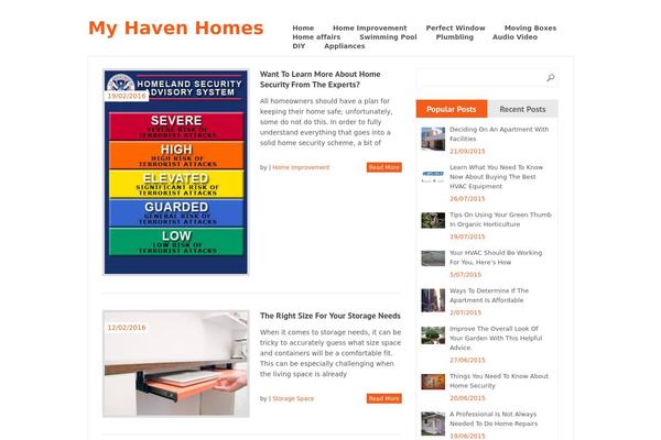 myhavenhomes.com site used Great