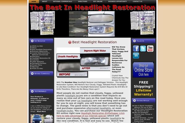 myheadlight.com site used Myheadlight_theme