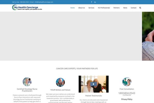 Infinite theme site design template sample