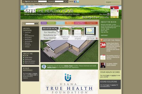 myhealthyhome.com site used Blankslate3.0