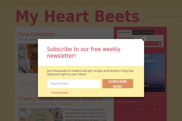 myheartbeets.com site used Myheartbeets-2021