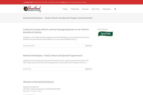 Avada theme site design template sample