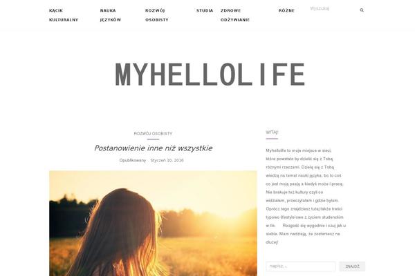 myhellolife.pl site used Activello