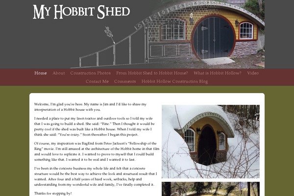myhobbitshed.com site used Headway-2014