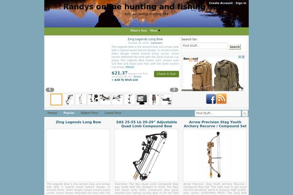 myhuntingandfishingstore.com site used Ewatheme