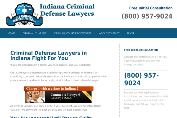 myindianadefenselawyer.com site used Defense-lawyer