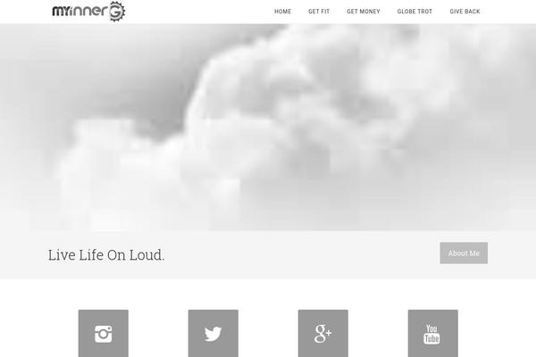 Minimum Pro theme site design template sample