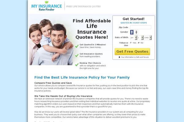 myinsuranceratefinder.com site used Default-offerobjects