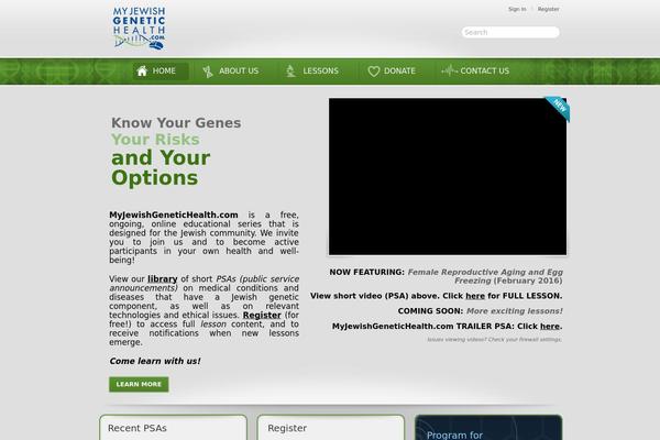 myjewishgenetichealth.com site used Genesights