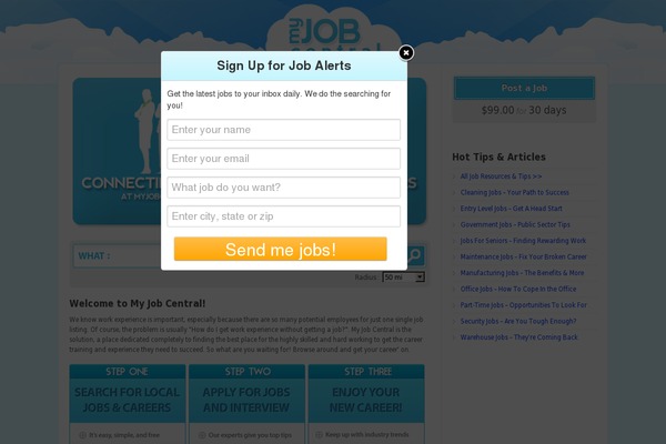 BigContact Contact Page website example screenshot
