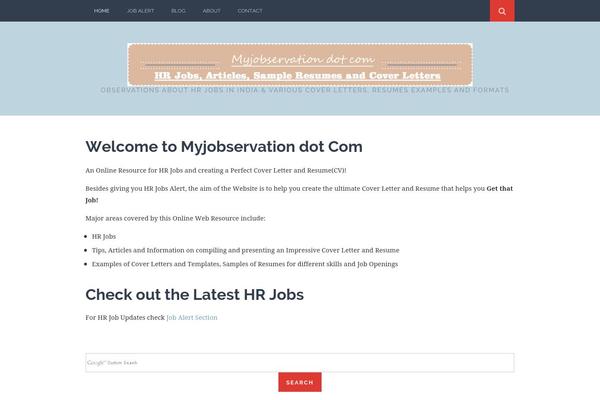 myjobservation.com site used Flato