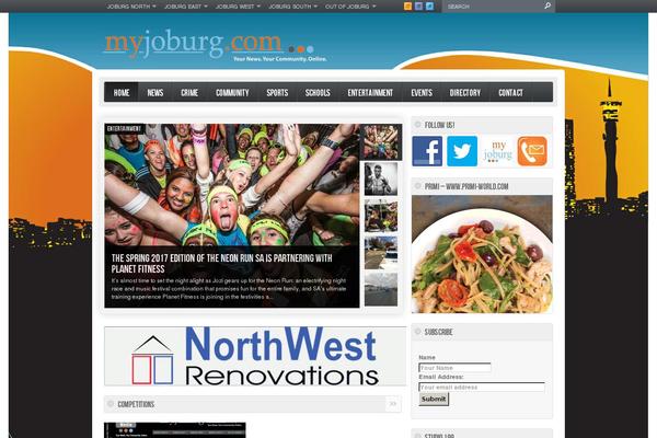 myjoburg.com site used Swagger Theme