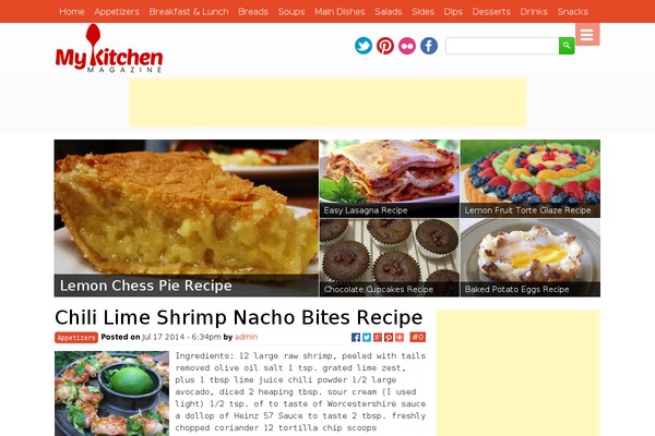 mykitchenmagazine.com site used Tastyfood-single-pro